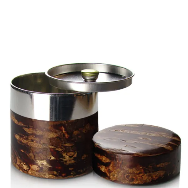 MARIAGE FRÈRES BOÎTE EN ÉCORCE DE CERISIER POLIE- Tea Caddies|Boxes And Paraphernalia