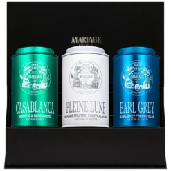 MARIAGE FRÈRES CHARISMATIC TEA- Pleine Lune|3 Tea Gift Boxes