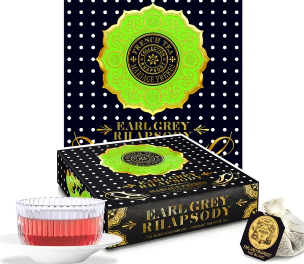 MARIAGE FRÈRES EARL GREY RHAPSODY- White Tea|Pink White Tea