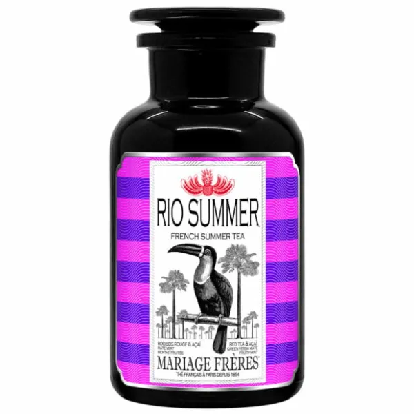 MARIAGE FRÈRES RIO SUMMER - Rooibos rouge glacé à la menthe,maté et açaí- Iced Tea|French Summer Tea