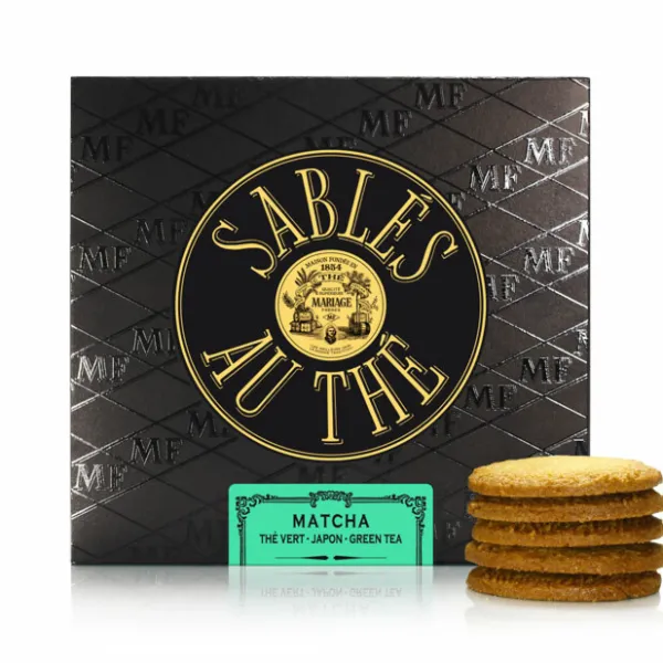 MARIAGE FRÈRES Sablés au thé- Around Matcha|Tea Flavoured Sweets