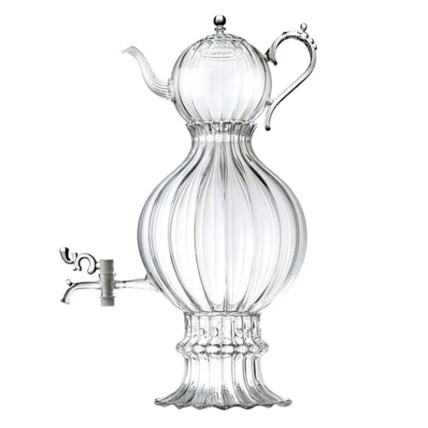 MARIAGE FRÈRES Samovar «HAPPY TZAR»- Glass Teapot|Teapots And Teacups
