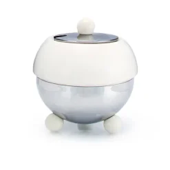 MARIAGE FRÈRES Sucrier « ART DECO » ceramique blanche- Ceramic Teapot|Art DéCo 1930 Tea Set