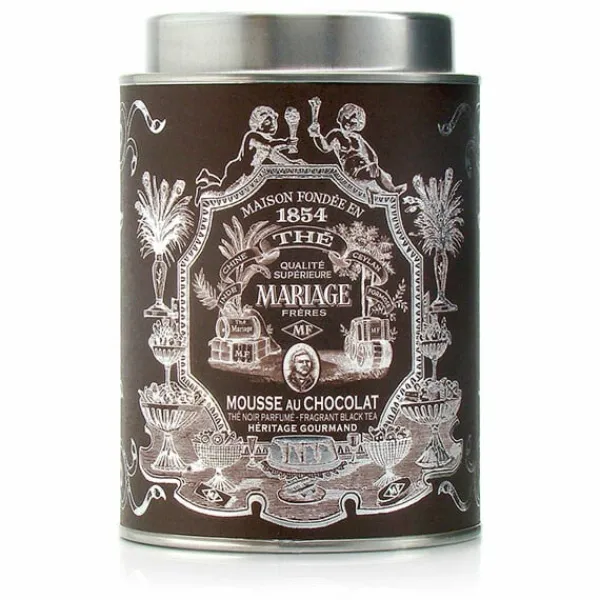 MARIAGE FRÈRES Thé noir MOUSSE AU CHOCOLAT- Black Tea|Gourmand