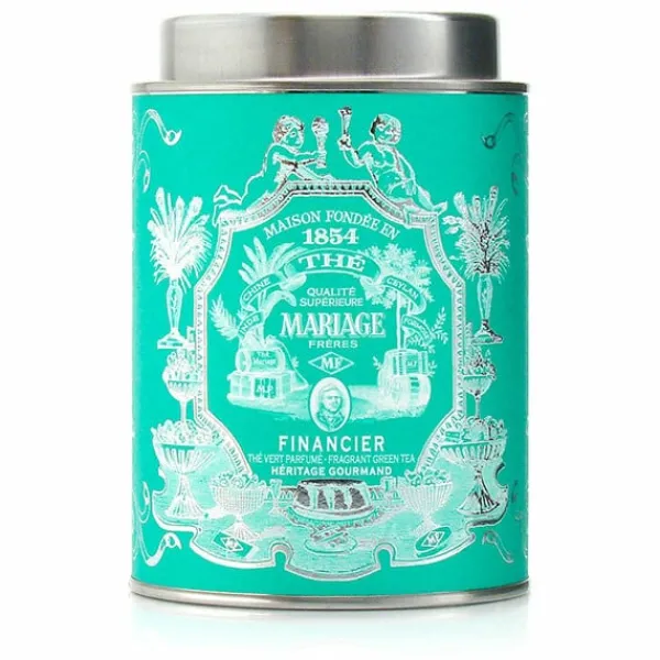 MARIAGE FRÈRES Thé vert FINANCIER- Green Tea|Gourmand