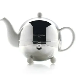 MARIAGE FRÈRES Théière « ART DECO » - 1,3 l ceramique blanche- Ceramic Teapot|Art DéCo 1930 Tea Set
