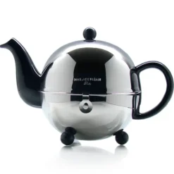MARIAGE FRÈRES Théière « ART DECO » - ceramique noire- Ceramic Teapot|Art DéCo 1930 Tea Set