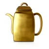 MARIAGE FRÈRES Théière « DARJEELING » ceramique email or mat- Ceramic Teapot|Teapots And Teacups