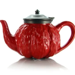 MARIAGE FRÈRES Théière « TRÉSOR » ceramique rouge- Ceramic Teapot|Teapots And Teacups