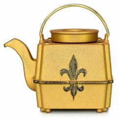 MARIAGE FRÈRES Théière en fonte FILS DE FRANCE - couleur or- Cast-Iron Teapot|Teapots And Teacups
