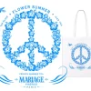 MARIAGE FRÈRES TOTE BAG 'FLOWER SUMMER'- Tote Bags 'flower Summer'|Tote Bags 'flower Summer'