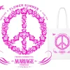 MARIAGE FRÈRES TOTE BAG FLOWER SUMMER- Tote Bags 'flower Summer'|Tote Bags 'flower Summer'