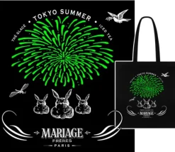 MARIAGE FRÈRES TOTE BAG 'TOKYO SUMMER'- Boxes And Paraphernalia